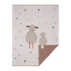 Lässig Knitted Tiny Farmer Sheep Deken Hot