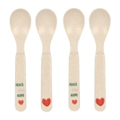 Lässig Lepelset - Happy Rascals - Heart Lavender - 4-Pack Best