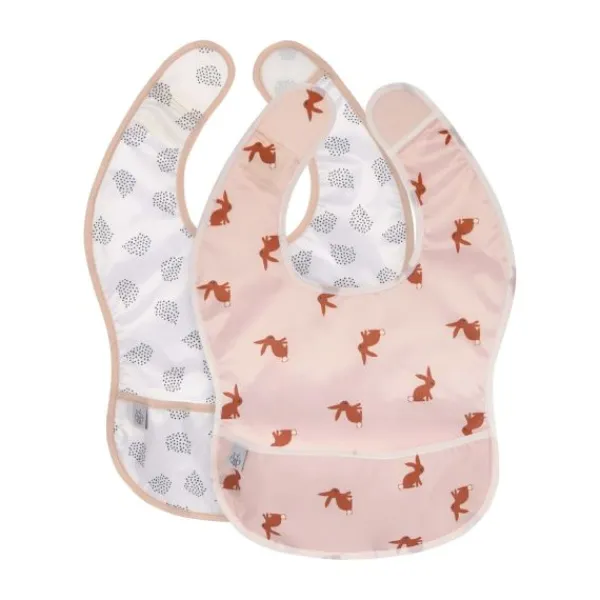 Lässig Little Forest Rabbit Slabbetje 2 Stuks Clearance