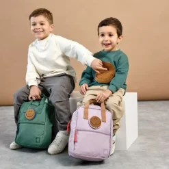 Lässig Little Gang Mini Backpack Square - Lilac Hot