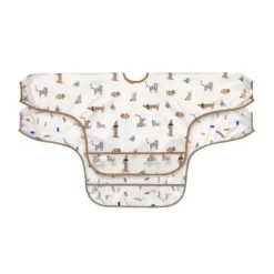 Lässig Little Mateys Longsleeve Slabbetje Royal Blue 2 Stuks Online