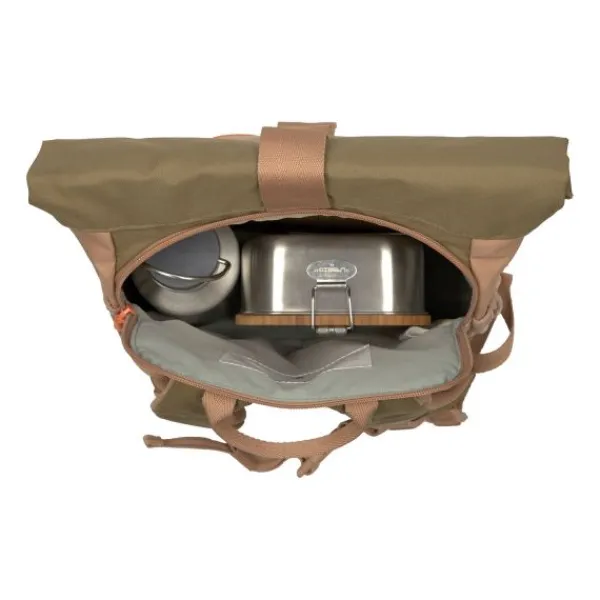 Lässig Rolltop Mini Backpack Nature Hazelnut Sale
