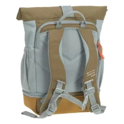 Lässig Rolltop Mini Backpack Nature Light Blue Discount