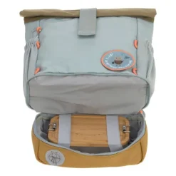 Lässig Rolltop Mini Backpack Nature Light Blue Discount