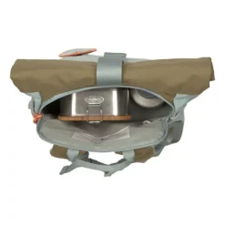 Lässig Rolltop Mini Backpack Nature Light Blue Discount