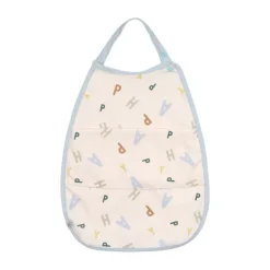 Lässig Slabbetje Medium - Happy Fruits - Light Blue Sale