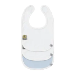 Lässig Slabbetje Newborn 3 Stuks - Happy Fruits - Light Blue New