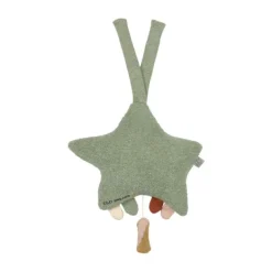 Lässig Star Knitted Muziekmobiel Green Clearance