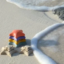 Lässig Starfish Stacking Toy - Pink / Lilac / Yellow / Blue Online