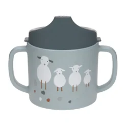 Lässig Tiny Farmer Sheep / Goose Beker Blue New