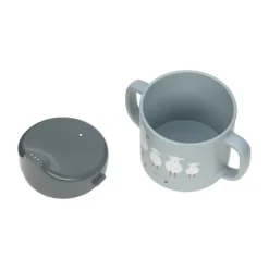 Lässig Tiny Farmer Sheep / Goose Beker Blue New