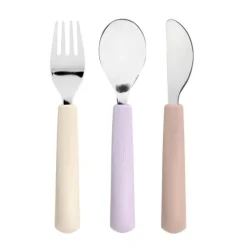 Lässig Tiny Team Cat Bestekset - 3 Stuks - Roze Hot