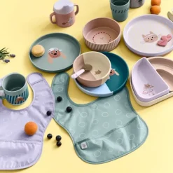 Lässig Tiny Team Dog Bord - PP/Cellulose - Blauw Online