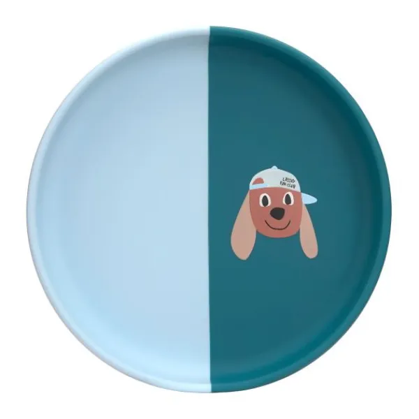 Lässig Tiny Team Dog Bord - Siliconen - Blauw Best