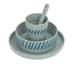 Lässig Tiny Team Dog Dinerset - Groen/Blauw Clearance