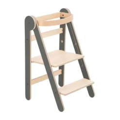 MamaToyz Leertoren - Grey Color - Hout Outlet