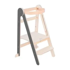 MamaToyz Leertoren - Grey Color - Hout Outlet