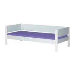 Manis-h Bed Met Uitvalbeveiliging Wit 90 x 200 cm Hot