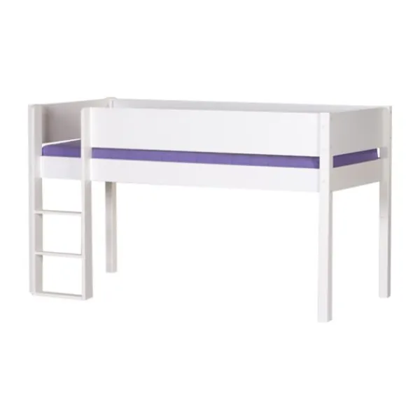 Manis-h Combinatie Halfhoogslaper Met Lattenbodem - FREJ - 90x160 cm Discount