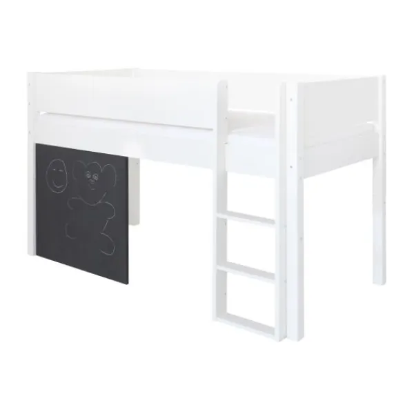 Manis-h Combinatie Halfhoogslaper Met Lattenbodem - DEA - 90x200 cm Outlet