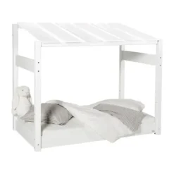 Manis-h Combinatiehuisbed Met Lattenbodem En Dakconstructie - MEDUSA - 90x200 cm New