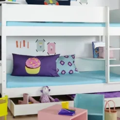 Manis-h HODER Stapelbed Combinatie met Lattenbodem - 90 x 200 cm Online