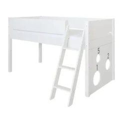 Manis-h SOL Combinatie Halfhoog Bed Met Lattenbodem - 90 x 160 cm Discount