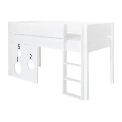 Manis-h SOL Combinatie Halfhoog Bed Met Lattenbodem - 90 x 160 cm Discount