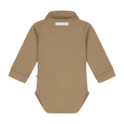 Mats & Merthe Body Met Kraag - Taupe - Maat 1 Mnd New