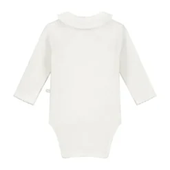Mats & Merthe Charlotte Overslagromper Lange Mouw Off White 1 Mnd Wit Best