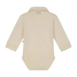 Mats & Merthe Lasse Romper met Lange Mouwen - 6 Mnd - Taupe Sale