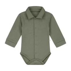 Mats & Merthe Noah Romper met Lange Mouwen - Moss - 1 Mnd New