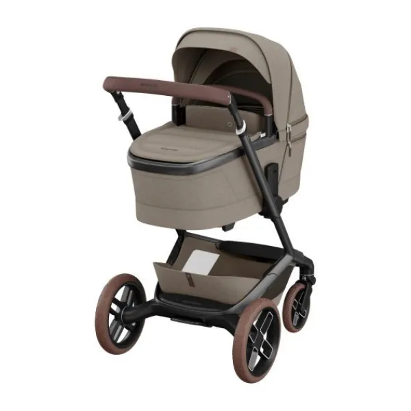 Maxi-Cosi Fame Kinderwagen 4-in-1 - Twillic Truffle | Maxi-Cosi Pebble 360 Pro 2 Autostoeltje | FamilyFix 360 Pro New