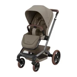 Maxi-Cosi Fame Kinderwagen 4-in-1 - Twillic Truffle | Maxi-Cosi Pebble 360 Pro 2 Autostoeltje | FamilyFix 360 Pro New
