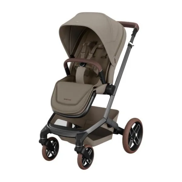 Maxi-Cosi Fame Kinderwagen 4-in-1 - Twillic Truffle | Maxi-Cosi Pebble 360 Pro 2 Autostoeltje | FamilyFix 360 Pro New