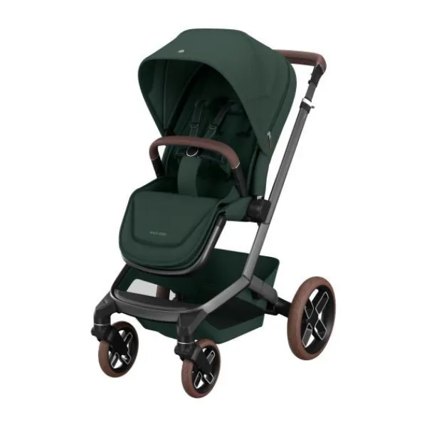 Maxi-Cosi Fame Kinderwagen 4-in-1 - Twillic Truffle | Maxi-Cosi Pebble 360 Pro 2 Autostoeltje | FamilyFix 360 Pro New