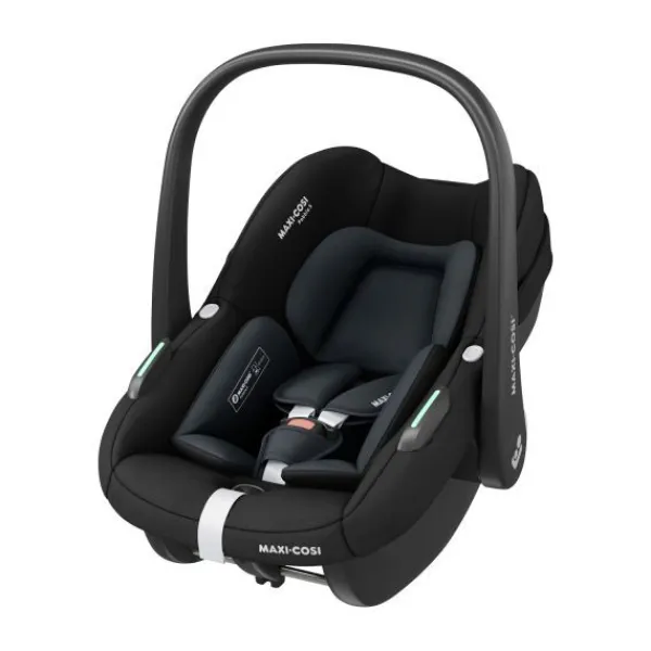 Maxi-Cosi Pebble S Autostoeltje - Tonal Black | Maxi-Cosi FamilyFix S Hot