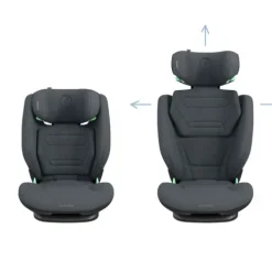 Maxi-Cosi Rodifix Pro 2 Autostoel i-Size - Authentic Grey 2 Best