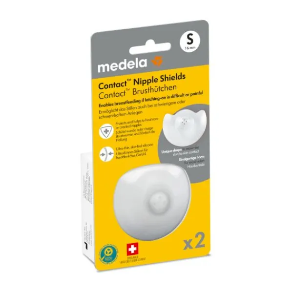 Medela Contact Tepelhoedjes Incl Bewaardoos Mt. S Best