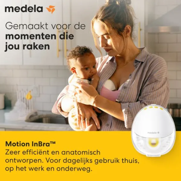 Medela Motion InBra™ Borstkolf Enkelzijdig Elektrisch Outlet