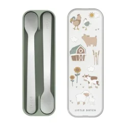 Mepal Forest Friends Babylepels Mio - 2 Stuks Outlet