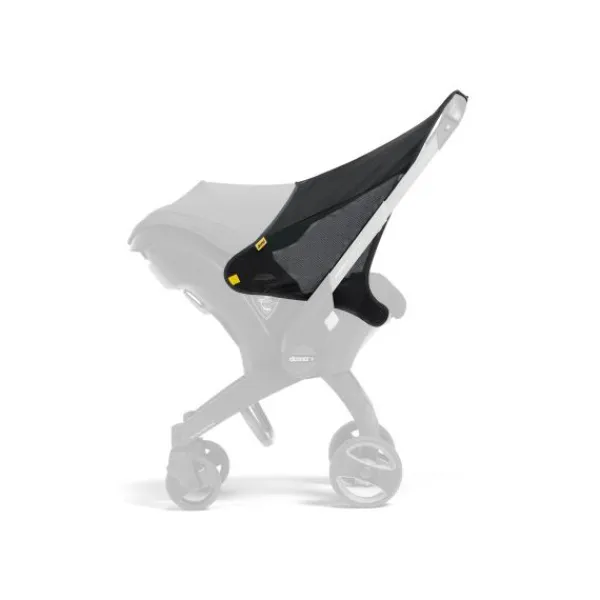 Doona Met het zonnescherm zit je kindje altijd en overal in de schaduw. Ook biedt het bescherming tegen de felle zonnestralen. ✓Laagste Prijsgarantie Outlet