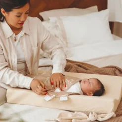 Meyco Aankleedkussenhoes Uni - 2 Stuks - Taupe Hot