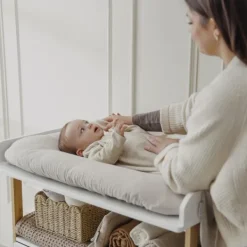 Meyco Aankleedkussenhoes - Pre-Washed - Sand - 85 x 75 cm - Hydrofiel Best