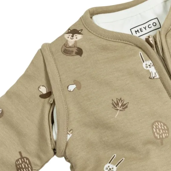 Meyco Baby Forest Animals 4 Seizoenen Slaapzak - Sand Outlet
