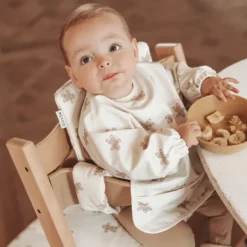 Meyco Baby Gingerbread Mouwslab - Soft Sand Sale