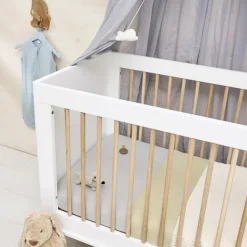 Meyco Baby hydrofiel ledikantlaken - Naturel - 100x150 cm