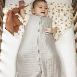Meyco Baby Hydrofiele Slaapzak – 110 cm – Greige Best