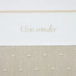 Meyco Baby Klein Wonder Ledikant Laken - 100 x 150 cm - Soft Sand Online