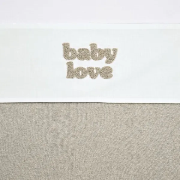 Meyco Baby Love Wieglaken - 75 x 100 cm - Sand Melange Sale